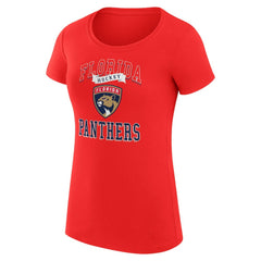 NHL Florida Panthers G-III 4Her by Carl Banks Women's Super-Slim Fit Lightweight Team Logo Graphic T-Shirt