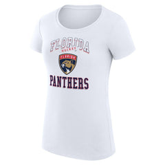 NHL Florida Panthers G-III 4Her by Carl Banks Women's Super-Slim Fit Lightweight Team Logo Graphic T-Shirt