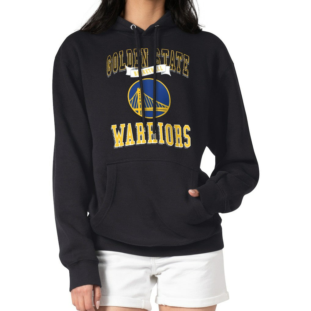 Golden State Warriors G-III 4Her by Carl Banks Women's Graphic Fleece Pullover Hoodie sale