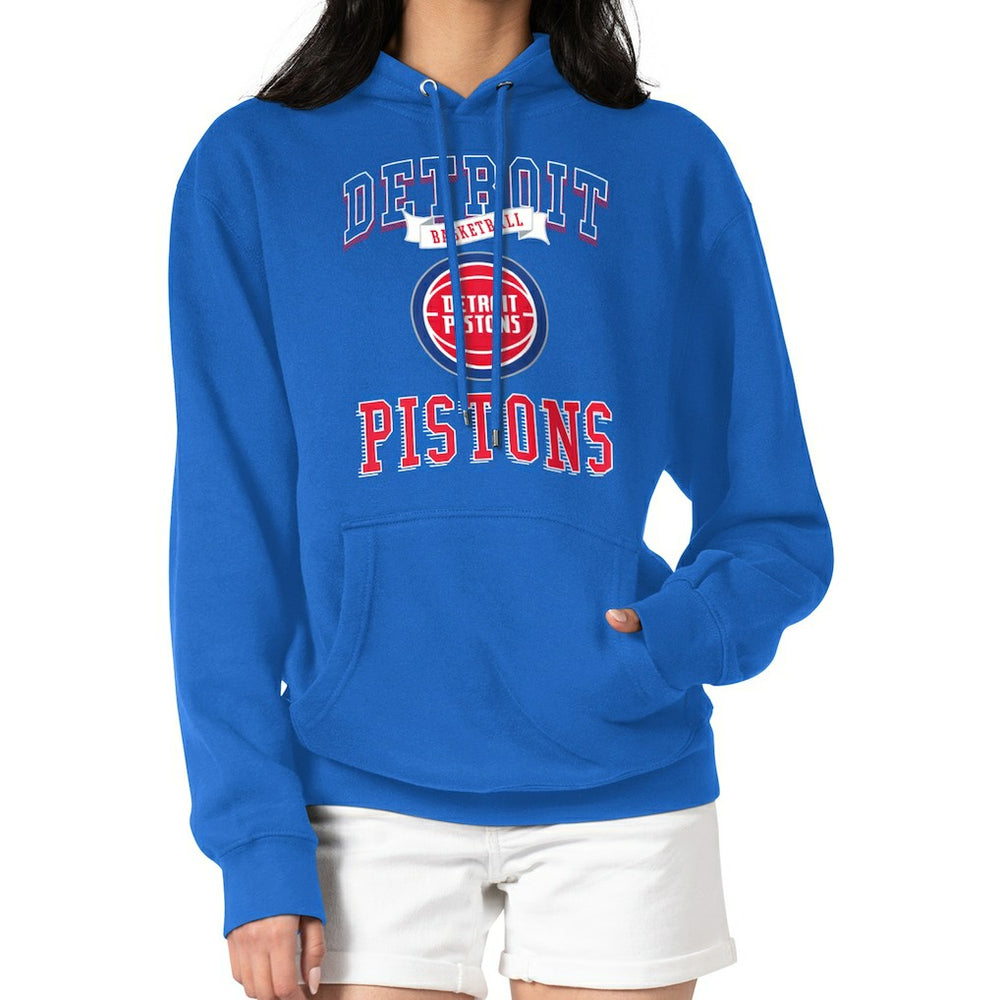Detroit Pistons G-III 4Her by Carl Banks Women's Graphic Fleece Pullover Hoodie sale