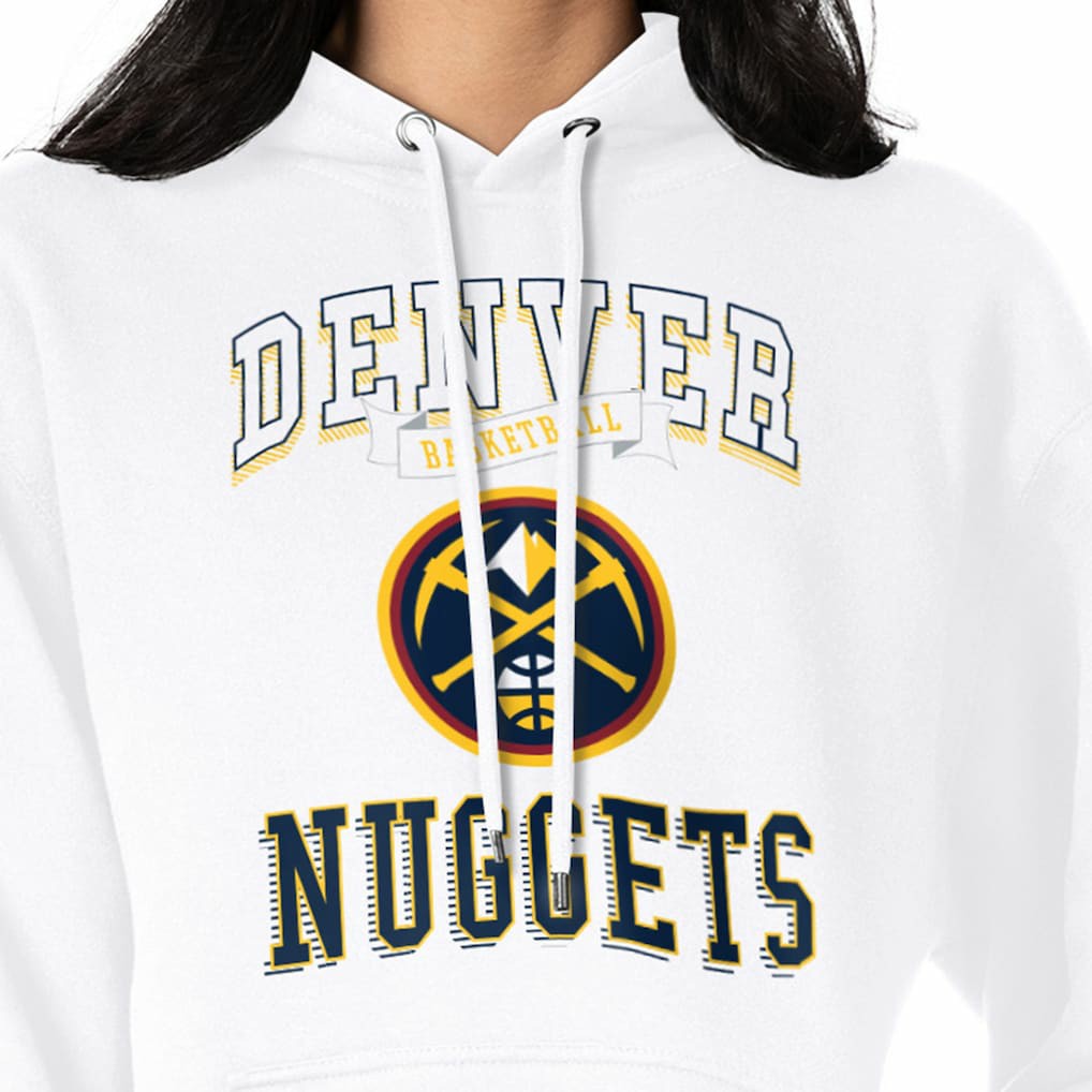 Denver Nuggets G-III 4Her by Carl Banks Women's Graphic Fleece Pullover Hoodie sale