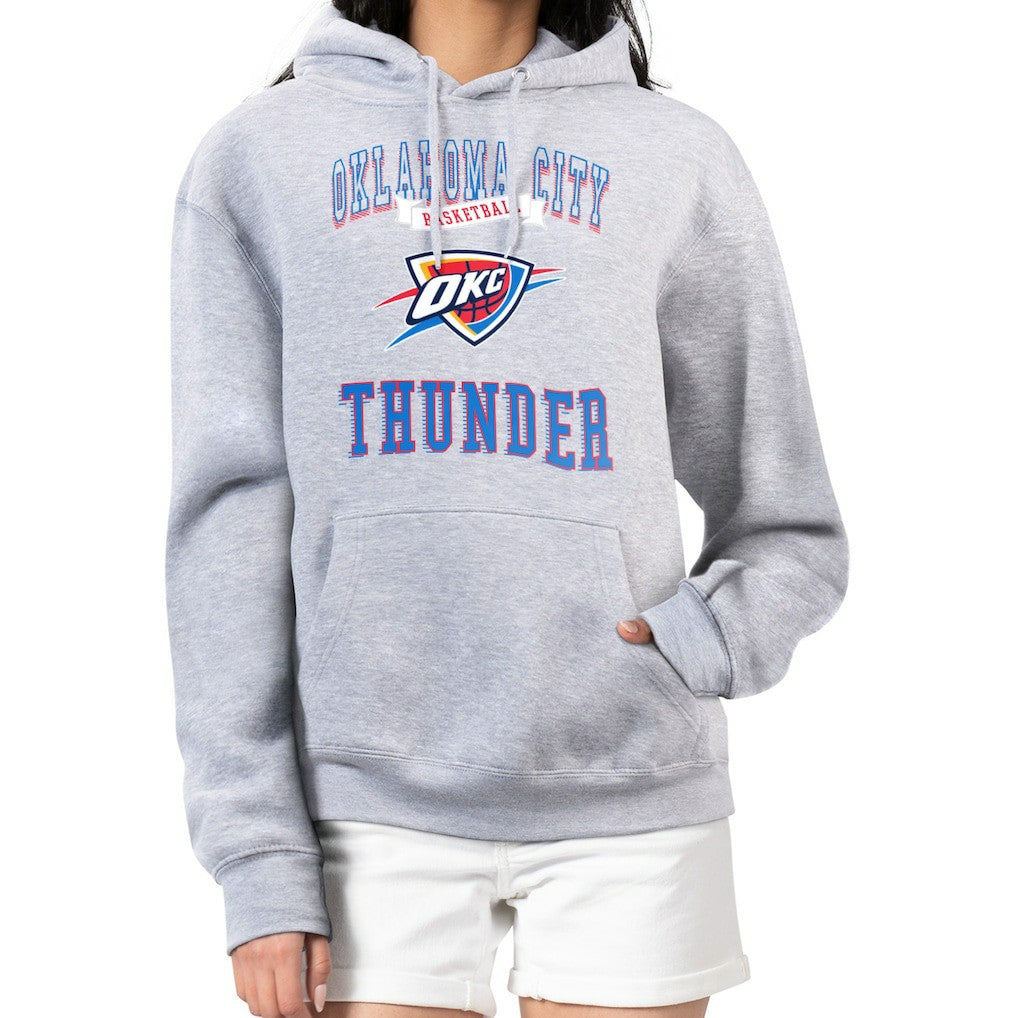 Oklahoma City Thunder G-III 4Her by Carl Banks Women's Graphic Fleece Pullover Hoodie
