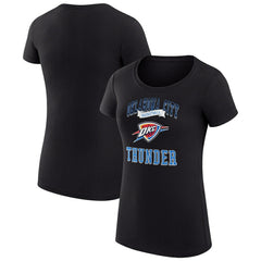 Oklahoma City Thunder G-III 4Her by Carl Banks Women's Super-Slim Fit Lightweight Team Logo T-Shirt