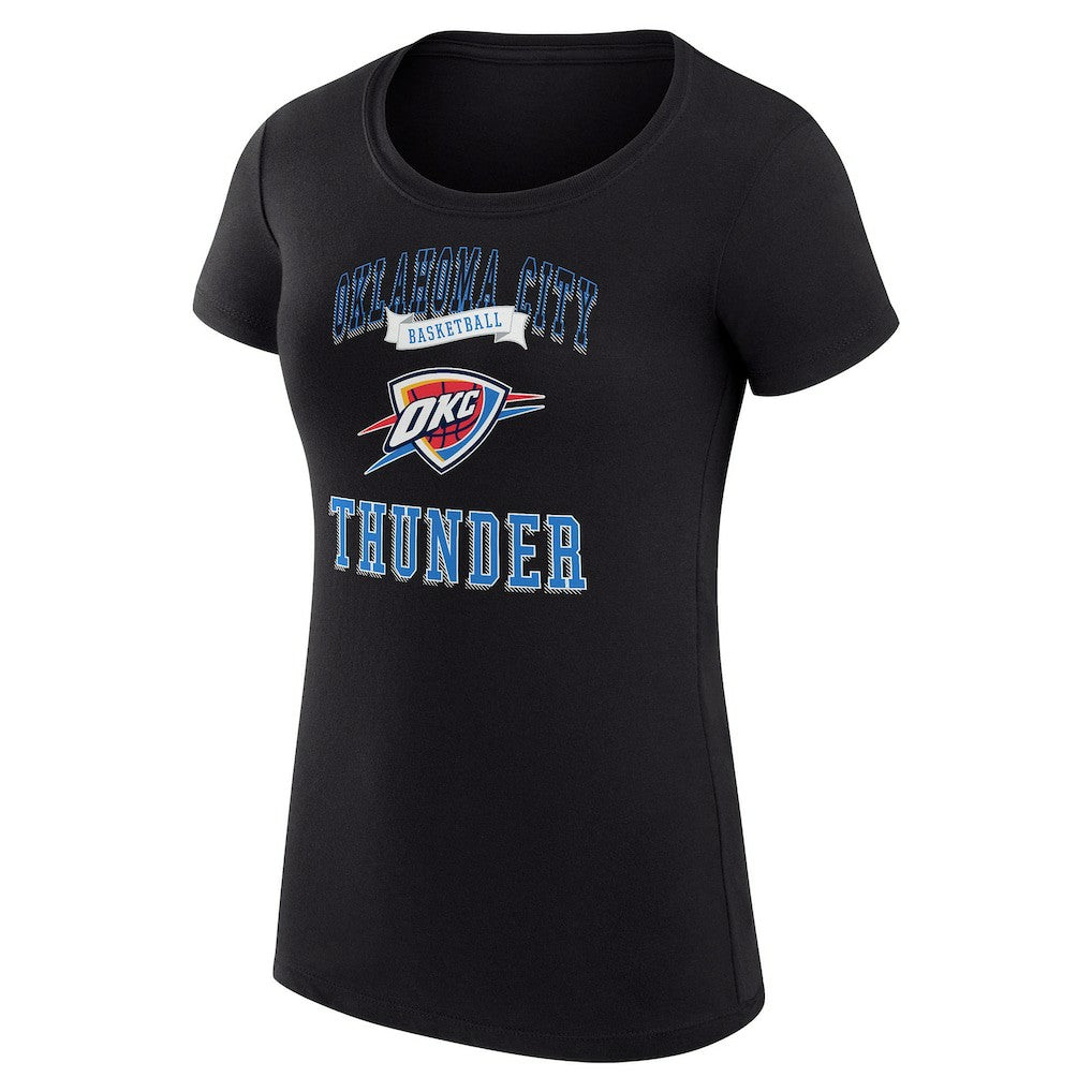 Oklahoma City Thunder G-III 4Her by Carl Banks Women's Super-Slim Fit Lightweight Team Logo T-Shirt