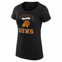 Phoenix Suns G-III 4Her by Carl Banks Women's Super-Slim Fit Lightweight Team Logo T-Shirt
