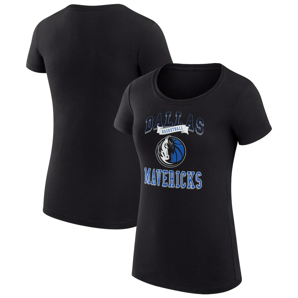 Dallas Mavericks G-III 4Her by Carl Banks Women's Super-Slim Fit Lightweight Team Logo T-Shirt sale