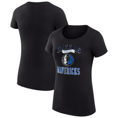 Dallas Mavericks G-III 4Her by Carl Banks Women's Super-Slim Fit Lightweight Team Logo T-Shirt sale