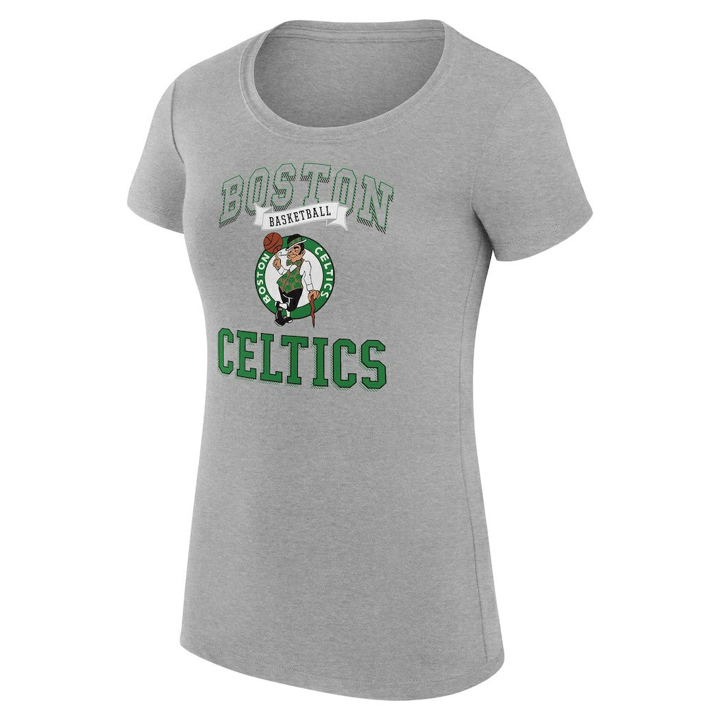 Boston Celtics G-III 4Her by Carl Banks Women's Super-Slim Fit Lightweight Team Logo T-Shirt
