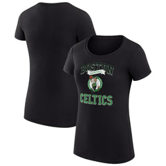 Boston Celtics G-III 4Her by Carl Banks Women's Super-Slim Fit Lightweight Team Logo T-Shirt