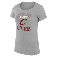 Cleveland Cavaliers G-III 4Her by Carl Banks Women's Super-Slim Fit Lightweight Team Logo T-Shirt sale