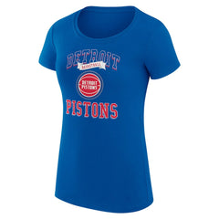 Detroit Pistons G-III 4Her by Carl Banks Women's Super-Slim Fit Lightweight Team Logo T-Shirt sale
