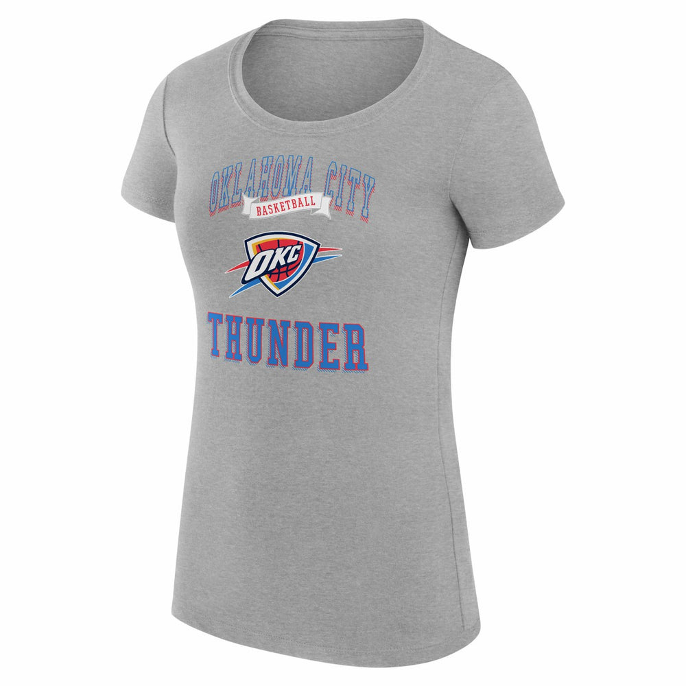 Oklahoma City Thunder G-III 4Her by Carl Banks Women's Super-Slim Fit Lightweight Team Logo T-Shirt