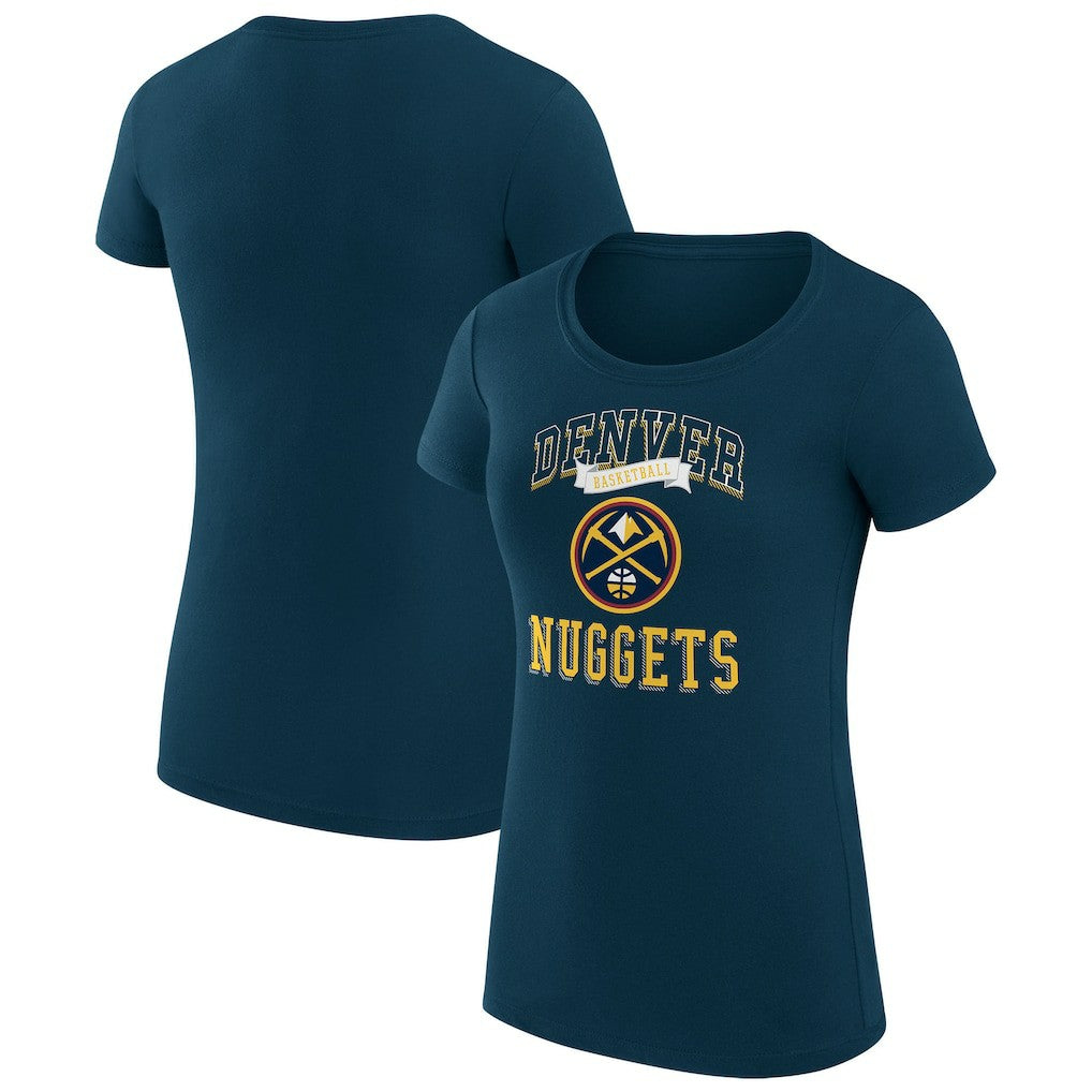Denver Nuggets G-III 4Her by Carl Banks Women's Super-Slim Fit Lightweight Team Logo T-Shirt sale
