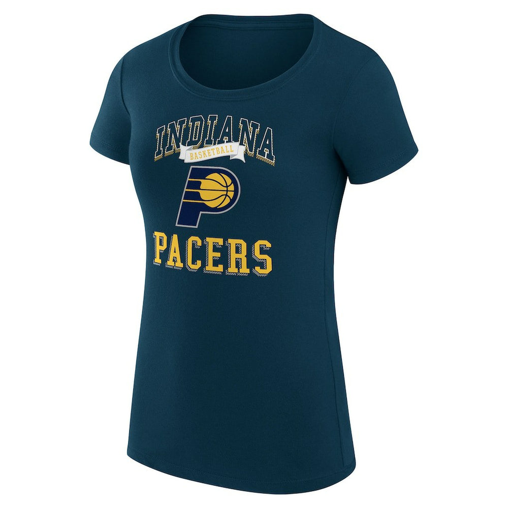 Indiana Pacers G-III 4Her by Carl Banks Women's Super-Slim Fit Lightweight Team Logo T-Shirt