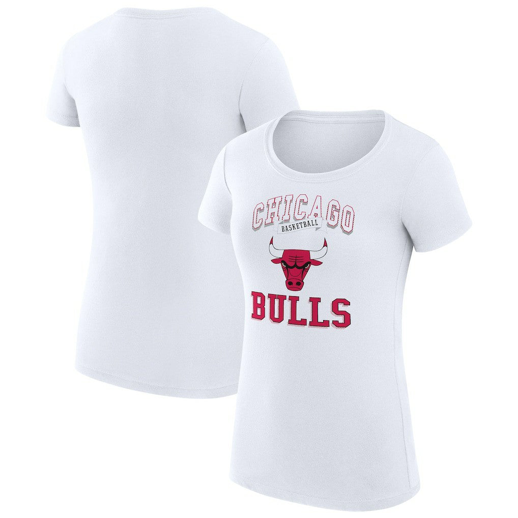 Chicago Bulls G-III 4Her by Carl Banks Women's Super-Slim Fit Lightweight Team Logo T-Shirt sale