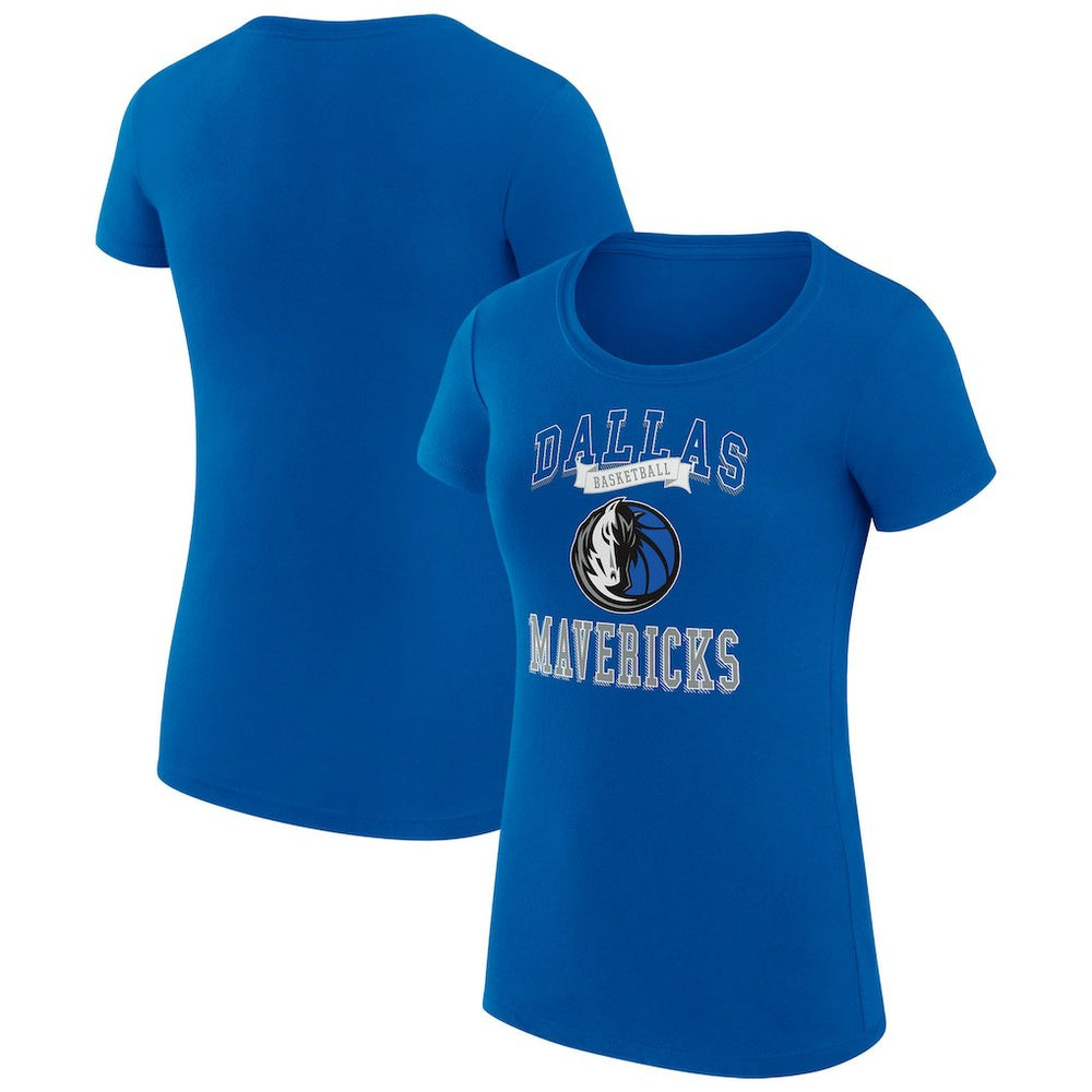 Dallas Mavericks G-III 4Her by Carl Banks Women's Super-Slim Fit Lightweight Team Logo T-Shirt sale