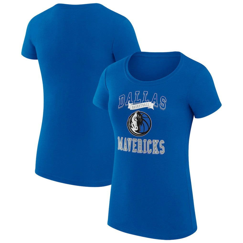 Dallas Mavericks G-III 4Her by Carl Banks Women's Super-Slim Fit Lightweight Team Logo T-Shirt sale
