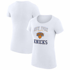 New York Knicks G-III 4Her by Carl Banks Women's Super-Slim Fit Lightweight Team Logo T-Shirt