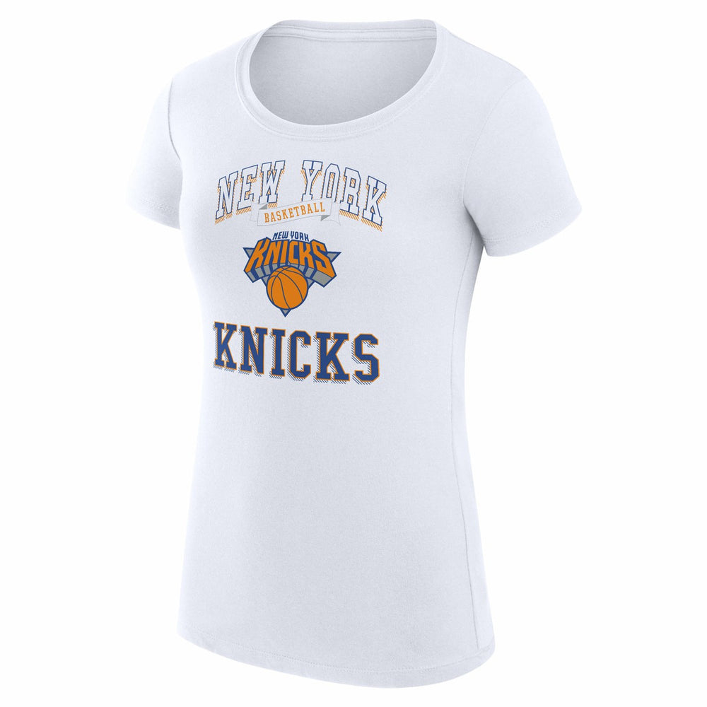 New York Knicks G-III 4Her by Carl Banks Women's Super-Slim Fit Lightweight Team Logo T-Shirt