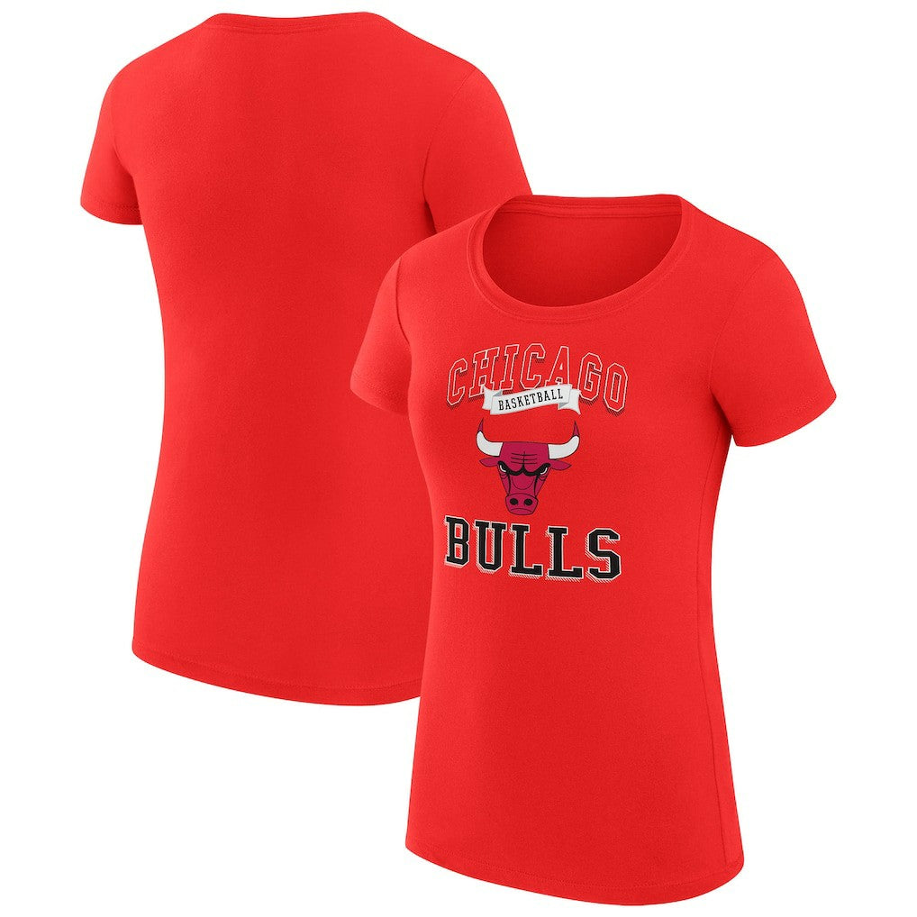 Chicago Bulls G-III 4Her by Carl Banks Women's Super-Slim Fit Lightweight Team Logo T-Shirt sale