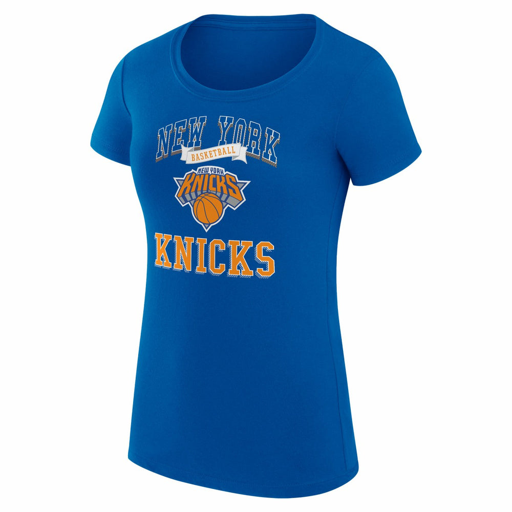 New York Knicks G-III 4Her by Carl Banks Women's Super-Slim Fit Lightweight Team Logo T-Shirt