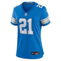 Amik Robertson  Women's Team Game Jersey - Detroit Lions Jerseys