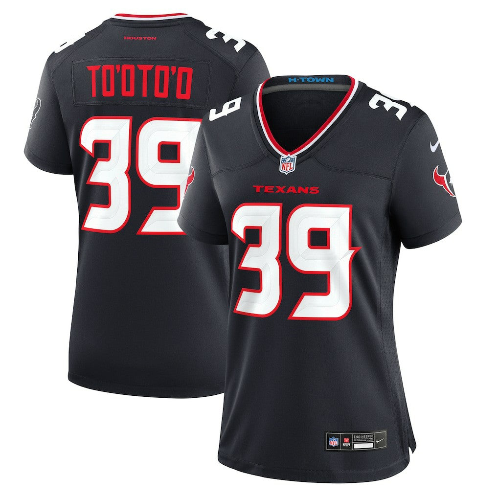 Henry To'oto'o  Women's Team Game Jersey - Houston Texans Jerseys
