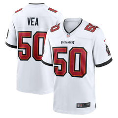 Vita Vea  White Game Jersey - Tampa Bay Buccaneers Jerseys