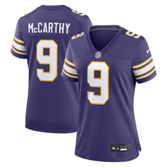 J.J. McCarthy  Women's 2nd Alternate Player Game Jersey - Minnesota Vikings Jerseys