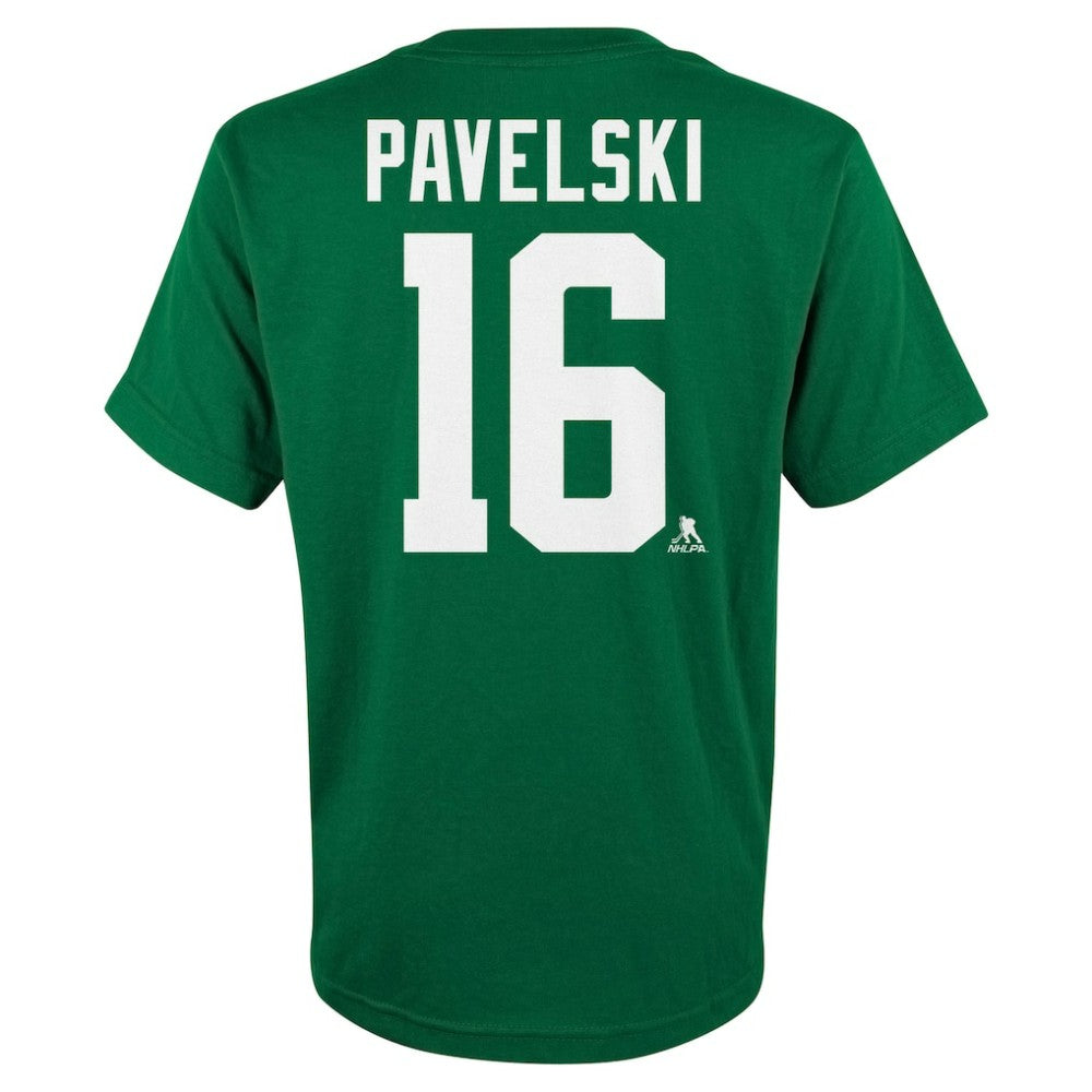 NHL Joe Pavelski Dallas Stars Youth Player Name & Number T-Shirt