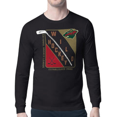 NHL Minnesota Wild Starter Shield Long Sleeve Graphic T-Shirt