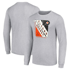 NHL Philadelphia Flyers Starter Shield Long Sleeve Graphic T-Shirt