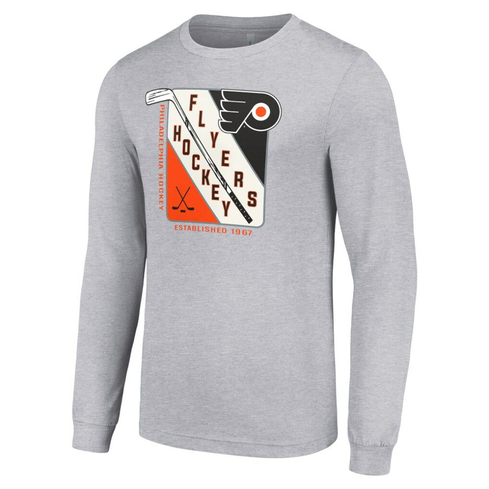 NHL Philadelphia Flyers Starter Shield Long Sleeve Graphic T-Shirt