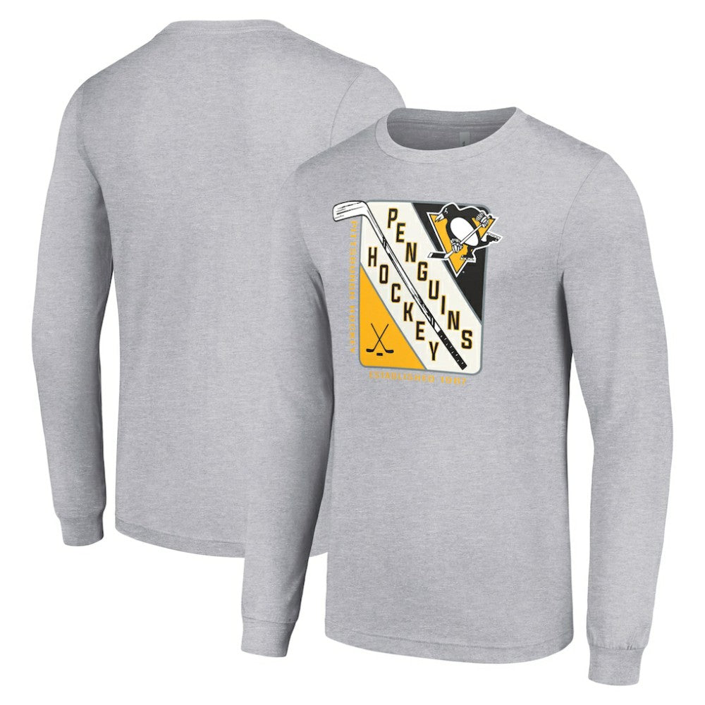 NHL Pittsburgh Penguins Starter Shield Long Sleeve Graphic T-Shirt