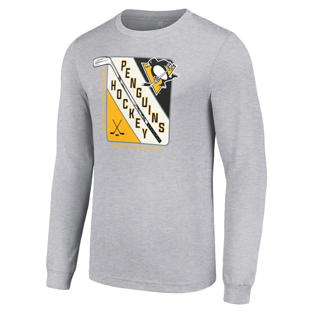 NHL Pittsburgh Penguins Starter Shield Long Sleeve Graphic T-Shirt