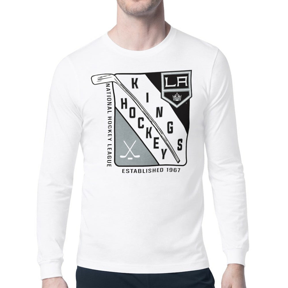 NHL Los Angeles Kings Starter Shield Long Sleeve Graphic T-Shirt