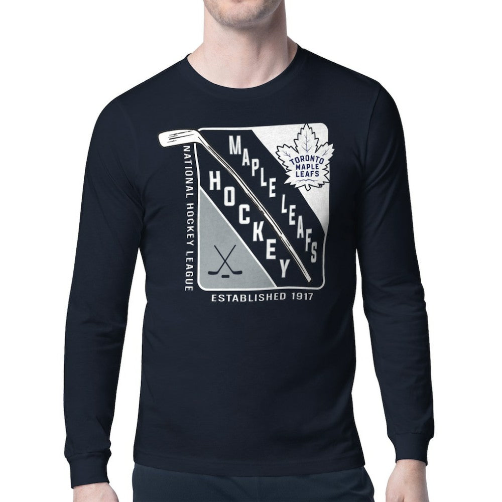NHL Toronto Maple Leafs Starter Shield Long Sleeve Graphic T-Shirt