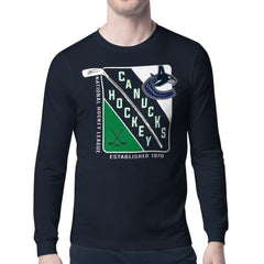 NHL Vancouver Canucks Starter Shield Long Sleeve Graphic T-Shirt