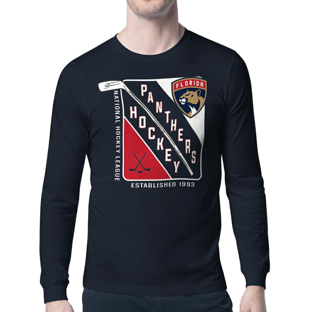 NHL Florida Panthers Starter Shield Long Sleeve Graphic T-Shirt