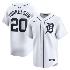 White Spencer Torkelson Detroit Tigers Nike Youth Home Limited Player Jersey