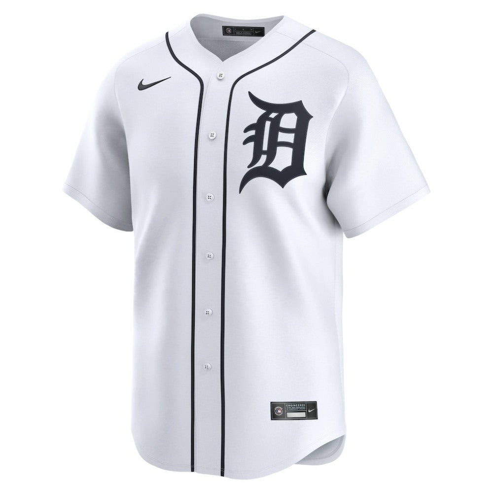 White Spencer Torkelson Detroit Tigers Nike Youth Home Limited Player Jersey