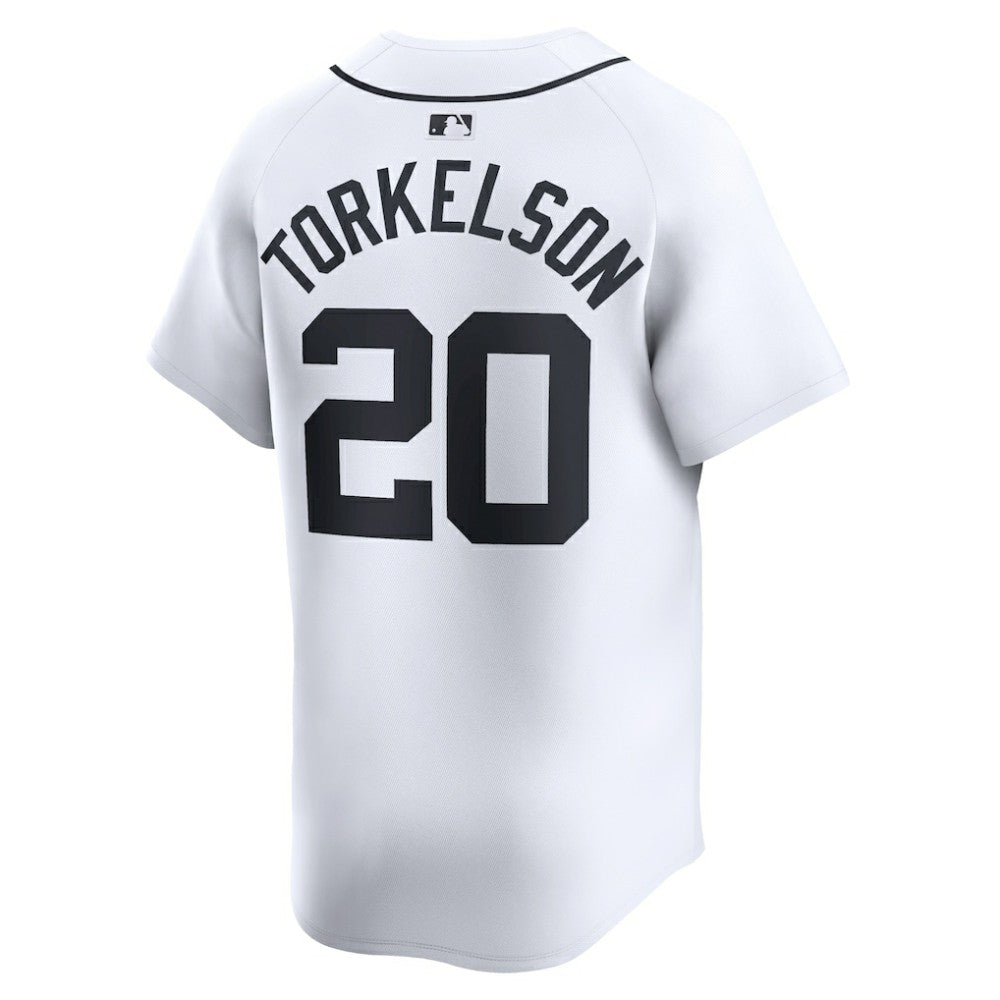 White Spencer Torkelson Detroit Tigers Nike Youth Home Limited Player Jersey