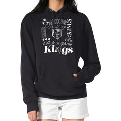 NHL Los Angeles Kings G-III 4Her by Carl Banks Women's Collage Team Graphic Tri-Blend Fleece Pullover Hoodie