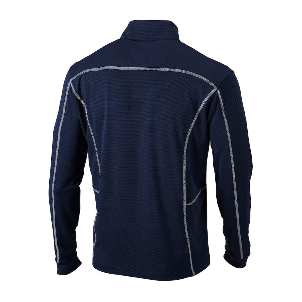 Navy Houston Astros Columbia Cooperstown Collection Omni-Wick Shotgun Quarter-Zip Top
