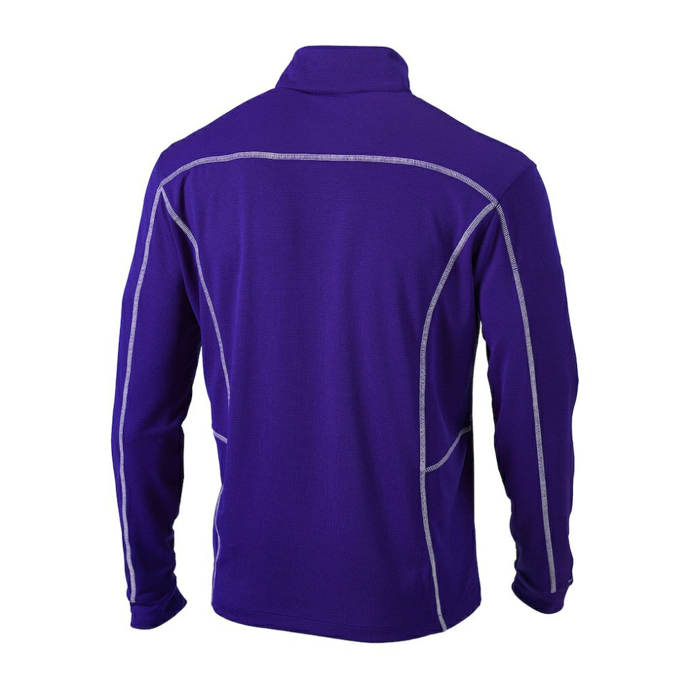 Purple Arizona Diamondbacks Columbia Cooperstown Collection Omni-Wick Shotgun Quarter-Zip Top