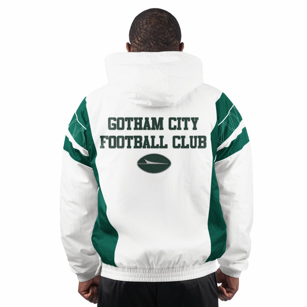 Starter Gotham City Half-Zip Hoodie Jacket - New York Jets Hoodies