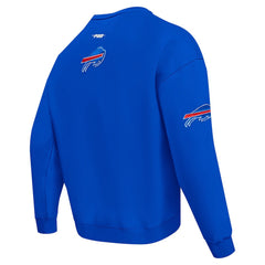 Pro Standard Turn It Up Drop Shoulder Pullover Sweatshirt - Buffalo Bills Pullover