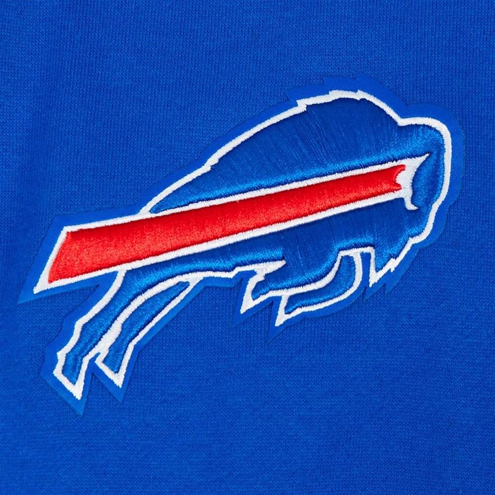 Pro Standard Turn It Up Drop Shoulder Pullover Sweatshirt - Buffalo Bills Pullover
