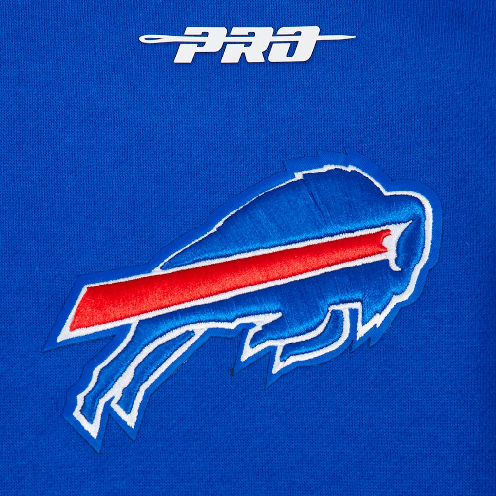 Pro Standard Turn It Up Drop Shoulder Pullover Sweatshirt - Buffalo Bills Pullover