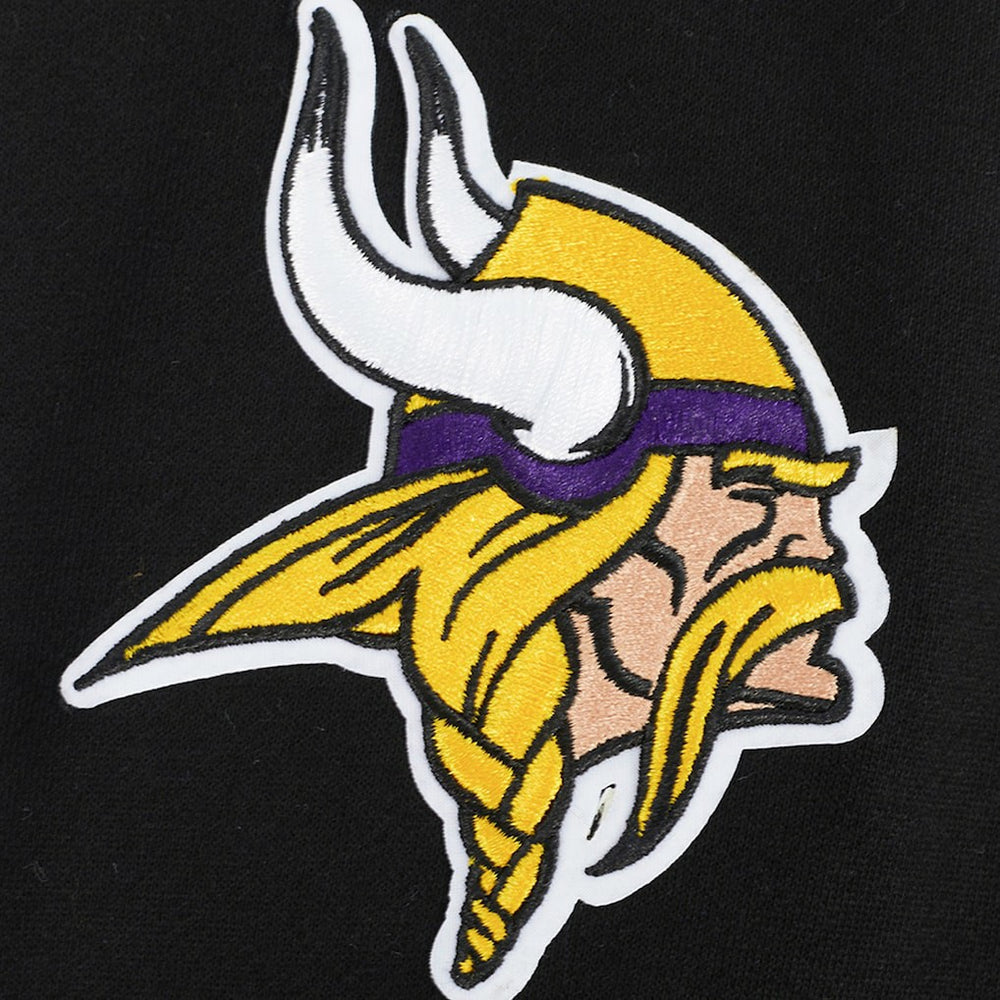 Pro Standard Turn It Up Drop Shoulder Pullover Sweatshirt - Minnesota Vikings Pullover